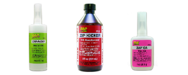 Zap Glues and Adhesives