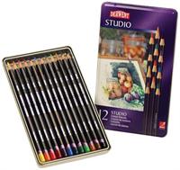 Derwent Artist Studio Colored Pencil Tin - 12 Set