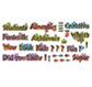 Monkey Wow Words Phrases Mini Bulletin Board Set