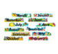 Alpha-Beads 12 Monthly Headers Mini Bulletin Board Set